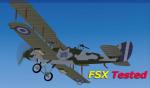 FSX DeHavilland DH-9 Hellenic Royal Navy SPETSES Package